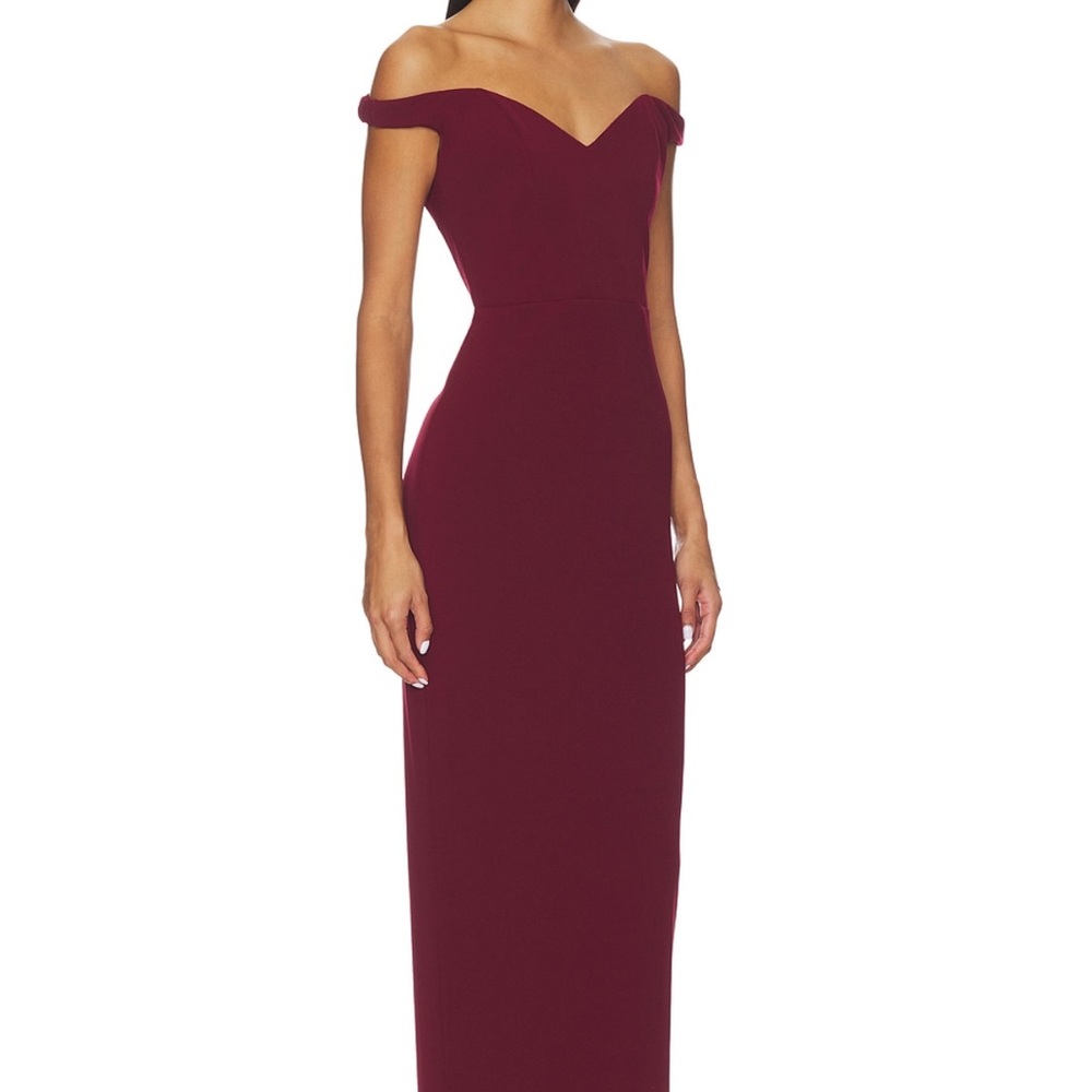 Katie May Reverie Gown in Bordeaux